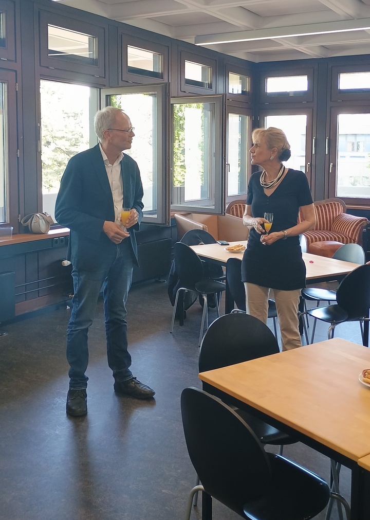Beim Treffen in den Räumen KHG und ESG im Mensagebäude am Hubland.